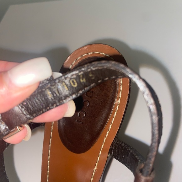 SOLD Authentic Gucci Wedges - Picture 3 of 13